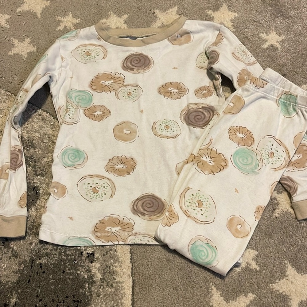 Burt’s bees donut pajama set